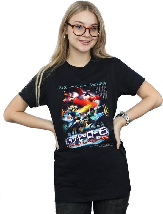 Immagine prodotto Disney Big Hero 6 Anime Cover Maglietta Ampia Donna (XXL)