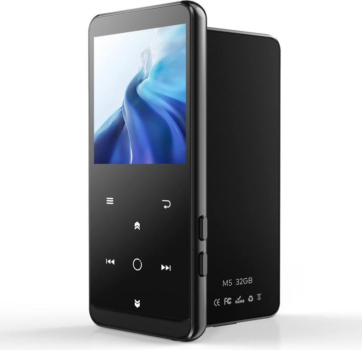 Image du produit Ihouone Lecteur MP3 32 Go, noir