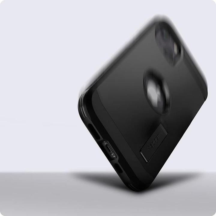 Image du produit Spigen Tough Armor pour iPhone 13 noir (Apple iPhone 13)
