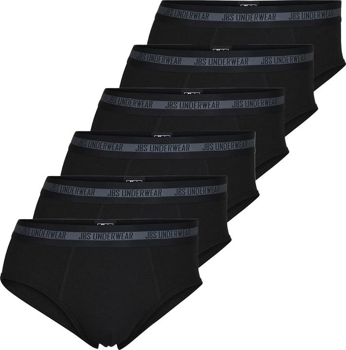 Immagine prodotto JBS Confezione da 6 slip midi / mutande in bambù (XXL, confezione da 6)