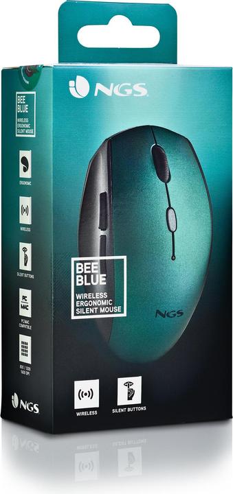 Immagine prodotto NGS Souris Sans Fil Bee (Bleu) (Senza fili)
