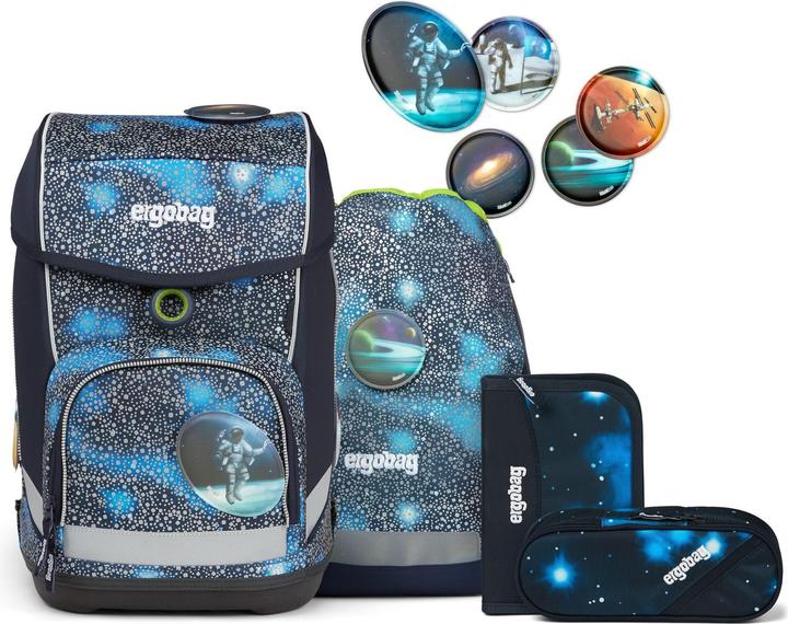 Produktbild Ergobag cubo 5-tlg. Set Bär Anhalter Glow (19 l)