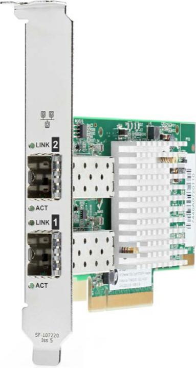 Produktbild HPE 562SFP+, PCIe, 2-port SFP+, 10Gb (PCI Express 3.0 x8)