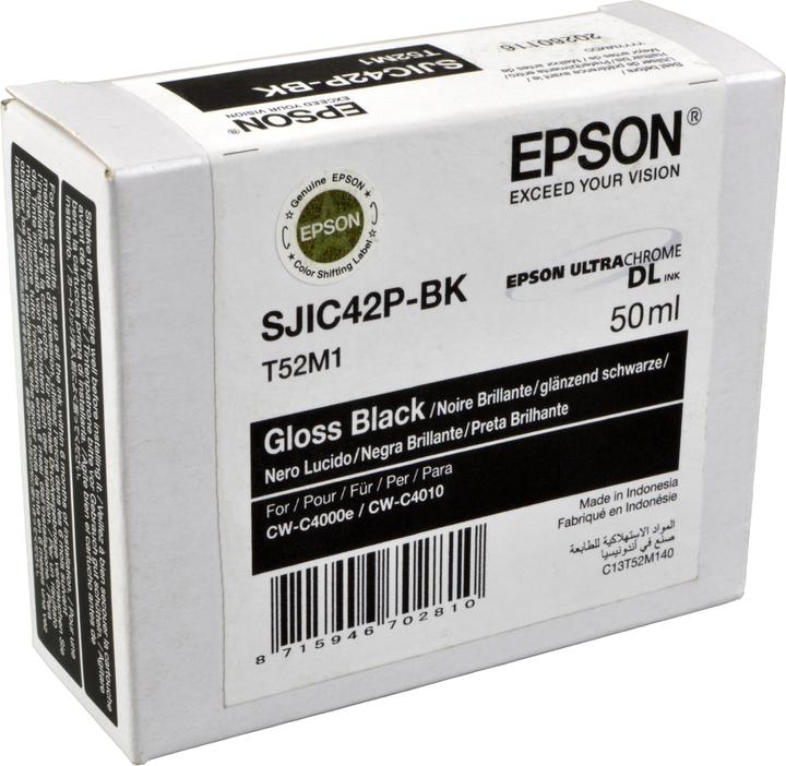 Actual product image Epson SJIC42P-BK CARTRIDGE (FC)