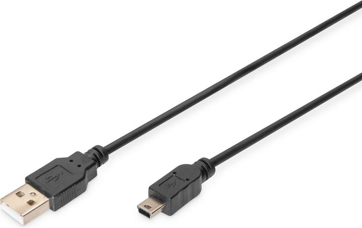 Produktbild Digitus USB A – USB Mini B (3 m, USB 2.0)