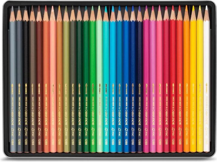 Image du produit Caran d'Ache Fancolor Farbstifte Metallschachtel (Multicolore, 30 x)