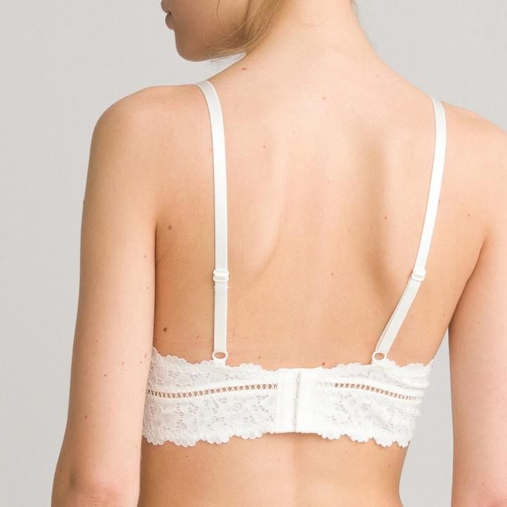 Produktbild La Redoute Collections Bügelloser Triangel-BH aus Spitze (80 C)