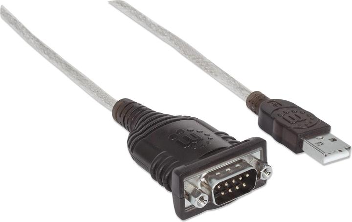 Manhattan USB A — RS-232 (0.45 m, VGA)