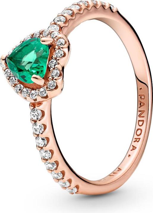 Produktbild Pandora 14k Rose Gold Sparkling Heart Ring (60)