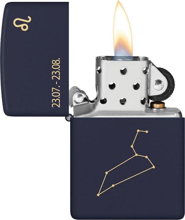 Actual product image Zippo Zodiac Leo Design