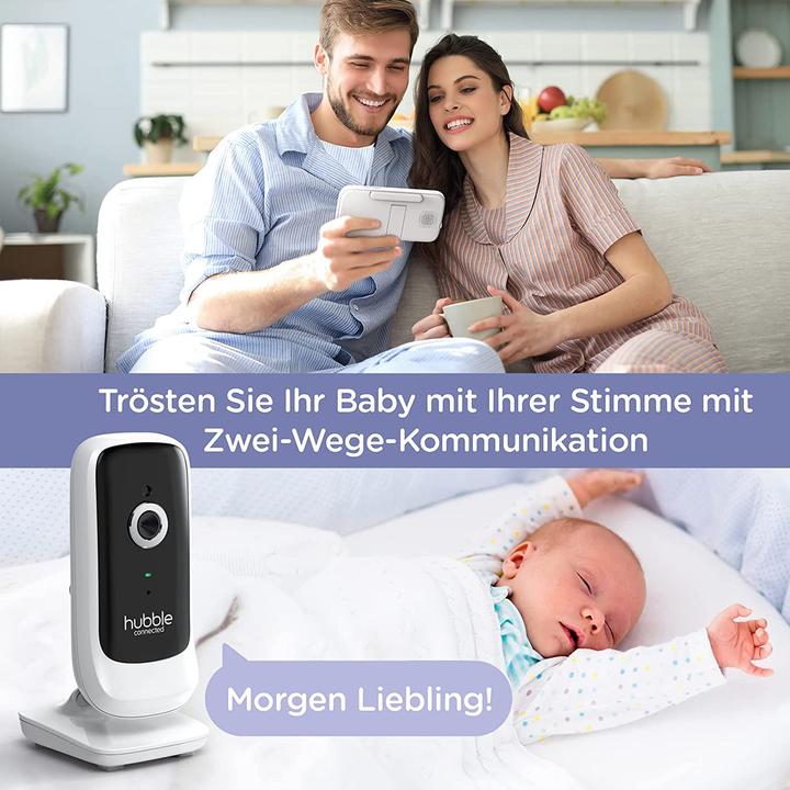 Actual product image Hubble Connected Baby Monitor with 2 Cameras (Video & Audio, 300 m)