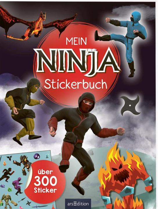 Produktbild Mein Ninja-Stickerbuch