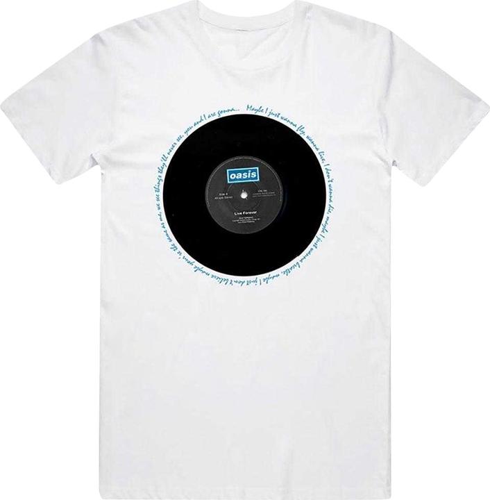 Immagine prodotto Oasis Maglietta unisex adulto Live Forever Single (XL)
