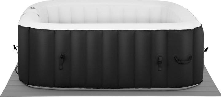 Actual product image Uniprodo Inflatable Hot Tub - 900 L - 6 people - 130 nozzles - black/white (6 pers.)