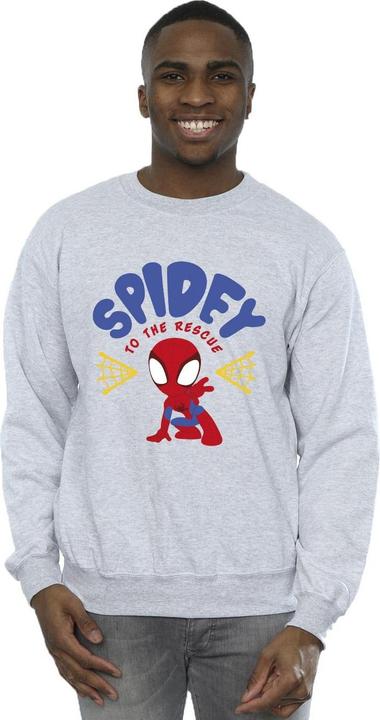 Actual product image Mens Spidey And His Amazing Friends Rescue Sweatshirt (XXL)