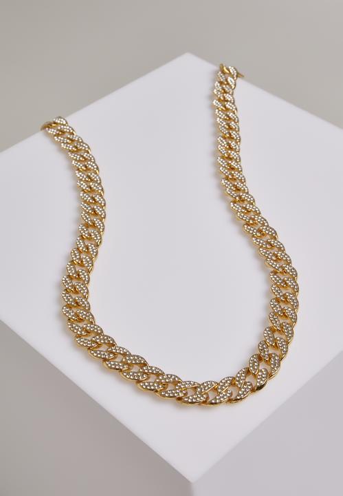 Produktbild Urban Classics Heavy Necklace With Stones (100% Zink)