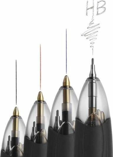 Actual product image Bic 4 Colours 3+1 HB (Grey, White, 1 x)