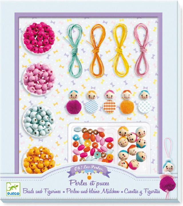 Actual product image Djeco Beads and figures