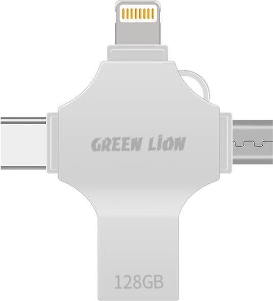 Image du produit Green Lion Lecteur flash USB 4 en 1 256 Go (256 Go, USB-C)