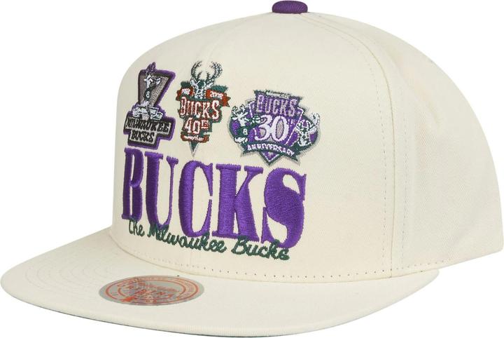 Produktbild Mitchell & Ness Snapback Cap - RETRO FRAME Milwaukee Bucks (One Size)