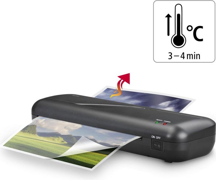 Actual product image Hama Laminator Basic 4in1 Set DIN A4/230 (80 - 125 µm, A4)