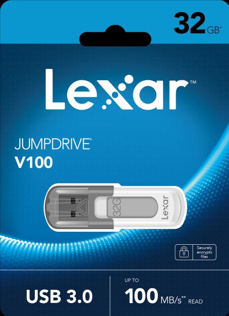 Immagine prodotto Lexar JumpDrive V100 (32 GB, USB-A, USB 3.0)