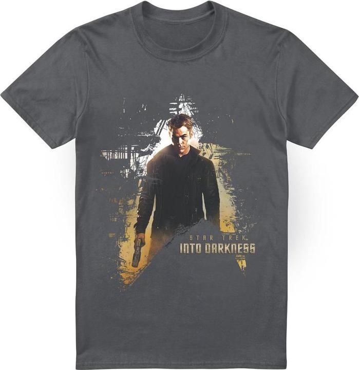 Actual product image Star Trek: Into Darkness Mens Dark Hero T-Shirt (4XL)