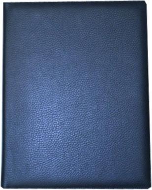 Image du produit ASL Porte-bloc en cuir A4 Afrique noir (A4, 1 x)