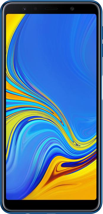 Produktbild Samsung Galaxy A7 (64 GB, Blue, 6", Dual SIM + SD, 24 Mpx, 4G)