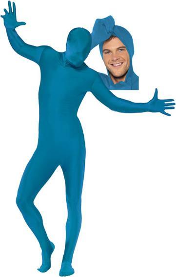 Produktbild Smiffys Second Skin blau Gr. (M)