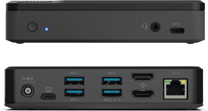 Produktbild Alogic Docking Station Universal Twin HD USB-C & USB-A (USB-A, USB-C, 10 Ports)