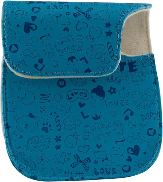 Produktbild JTI Kameratasche für Fujifilm Instax Mini 8/9, Blau (Kamera Bereitschaftstasche, 1 l)