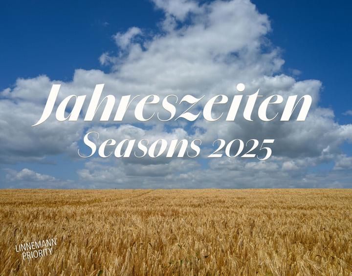 Actual product image Seasons 2025 Large Format Calendar 5 (Hardcover, German)