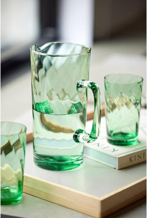 Immagine prodotto Lyngby 40 cl - Vetro - Grøn (4.50 dl, 4 x, Bicchieri da bibita lunghi)