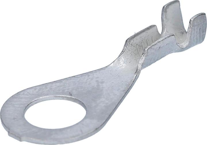 Actual product image Kalitec 100 pieces claw cable lug ring shape KKS1.5-M6-12 claws 0.5-1.5mm² M6 tin-plated brass
