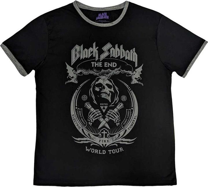Black Sabbath The End Mushroom Cloud TShirt (S)
