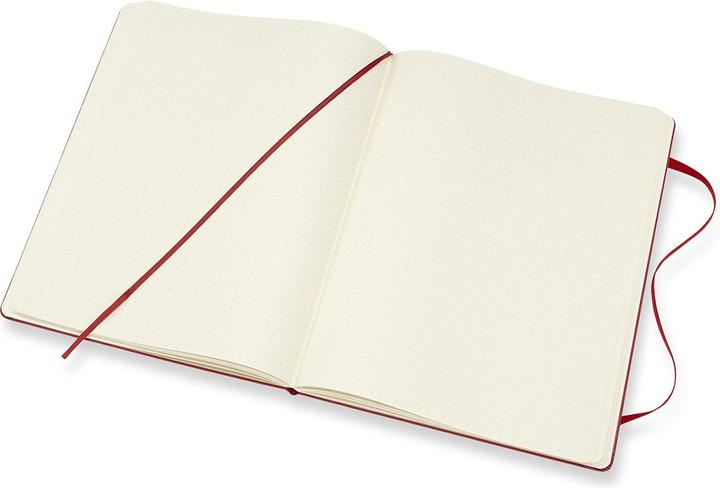 Image du produit Moleskine Carnet de notes XL (19 x 25 cm, Règle spéciale, Couverture rigide)