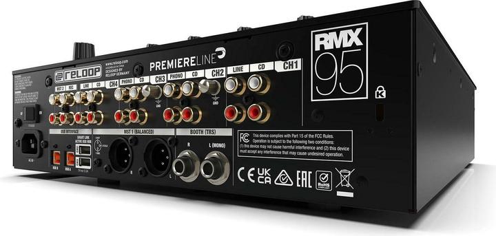 Produktbild reloop RMX-95 4+1 kanaals digitale clubmixer (Clubmixer)