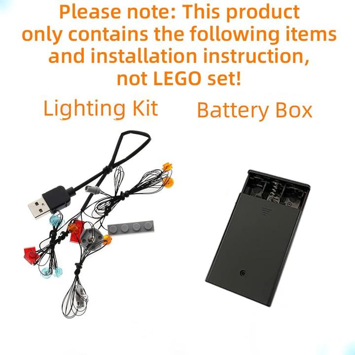 Produktbild Geament LED-Licht-Set: Lego Harley-Davidson Fat Boy (10269)