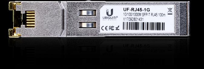 Immagine prodotto Ubiquiti UF-RJ45-1G: modulo da SFP a RJ-45
