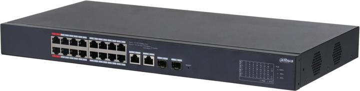 Immagine prodotto Dahua Switch||CS4218-16ET-240|Tipo L2|Desktop/pedestallo|16x10Base-T / 100Base-TX|PoE porte (18 Porti)