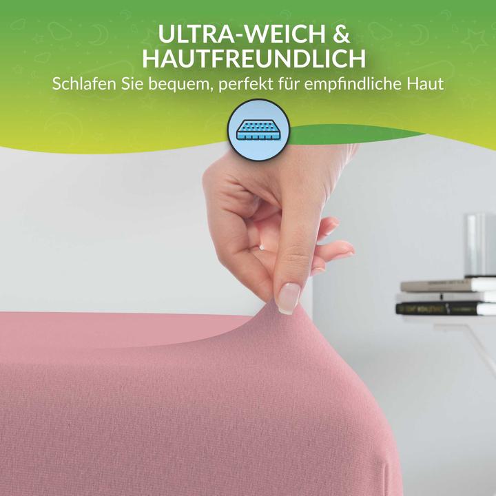 Actual product image Etérea Comfort Jersey (100 x 200 cm, 90 x 200 cm)