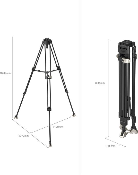 Image du produit SmallRig Trépied FreeBlazer (Métal, Matières plastiques, Carbone)
