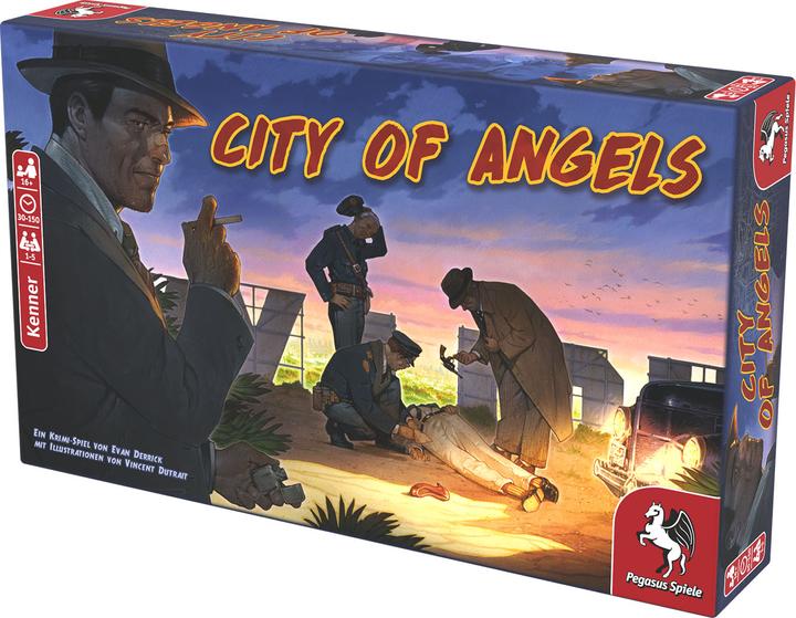 Actual product image Pegasus 57460G - City of Angels, Board game, 1-5 players, ages 16+ (DE edition) (German)