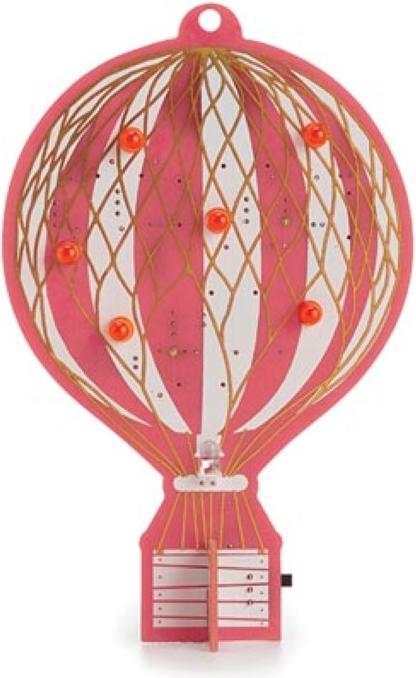 Image du produit Whadda Ballon à air chaud rétro - kit d'apprentissage de soudure (Kit électronique)