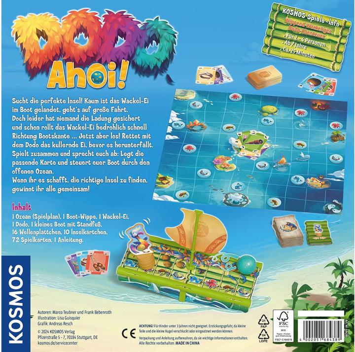 Actual product image Kosmos Dodo Ahoy! (German)