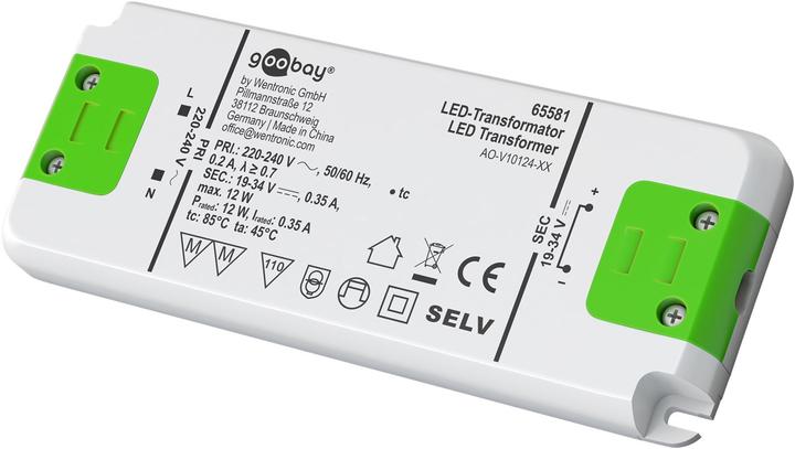 Actual product image Goobay LED constant current transformer