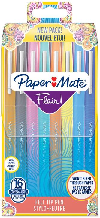 Paper Mate Flair Set (Mehrfarbig, 16 x)