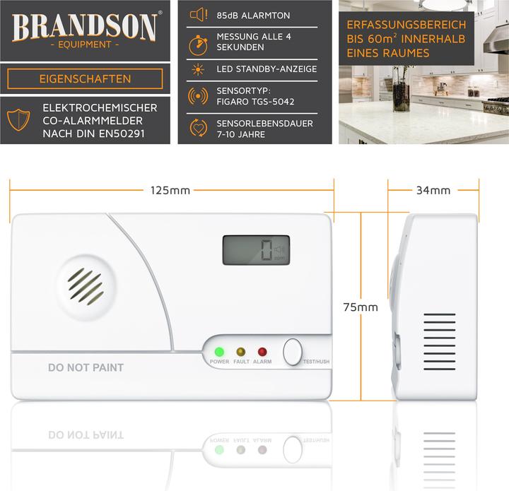 Image du produit Brandson CO-Melder