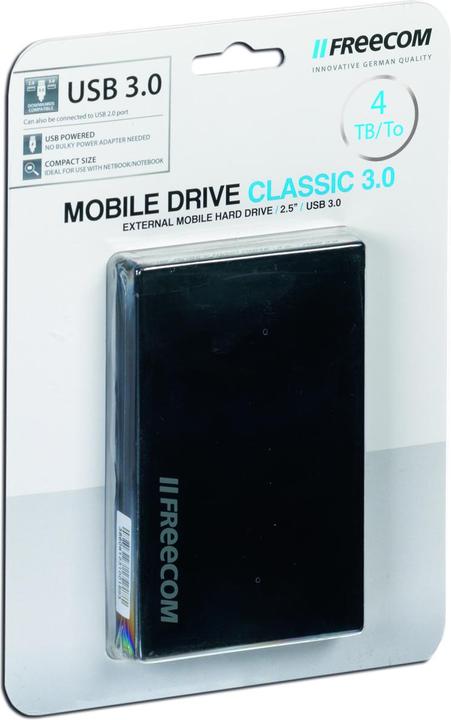 Actual product image Freecom Mobile Drive Classic 4TB USB 3.0 (4 TB)